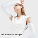 Arm Sleeves UPF50+ Sun Protective Arm Sleeves Fingerless Long Gloves