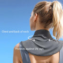 Ice Silk Sunscreen Neck Protector Outdoor Driving Shade Shawl Breathable Light Sunscreen