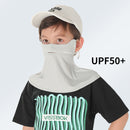 Kids Ice Silk Sunscreen Face Shield Eye Shield Sun Protection UV Exposure Nose Shawl Face Mask