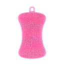 Soap-type heat insulation and decontamination pots and dishes bowl brush Multifunctional plastic scouring pad