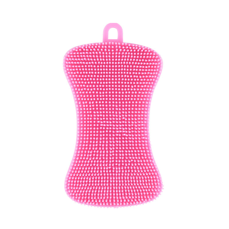 Soap-type heat insulation and decontamination pots and dishes bowl brush Multifunctional plastic scouring pad