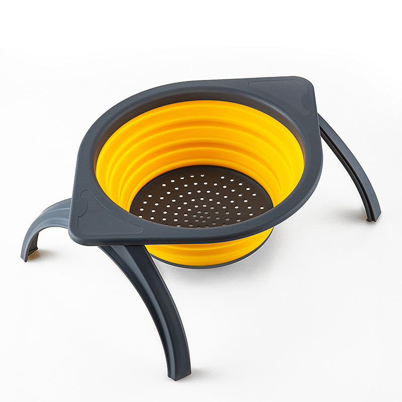 Foldable Filter Water Washing Basket Kitchen Washing Fruit Basket