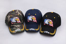 Eagle American Flag USA Pentagram Embroidered Baseball Cap Cap Sun Hat