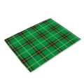 Christmas theme western placemat