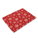Christmas theme western placemat
