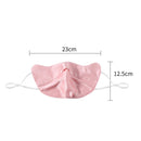 Reusable 100% Mulberry Silk Face Mask for Women Sunscreen and breathable