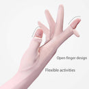 2 Pairs Women UV Sun Protection Driving Gloves Touchscreen Arm Sun Block Gloves for Outdoor Sports Summer Supplies