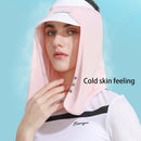 Sunscreen Sun Hat Curtain Outdoor Sports Sunshade Quick-drying Breathable Neck Guard Cap Curtain