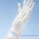 Sunscreen Gloves Summer Thin Women Driving Outdoor Riding Silicone Anti-Slip Breathable Anti-Ultraviolet rays