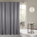 Shower Curtain Polyester Fabric Machine Washable with 12 Hooks 70.86x70.86 Inch Waterproof
