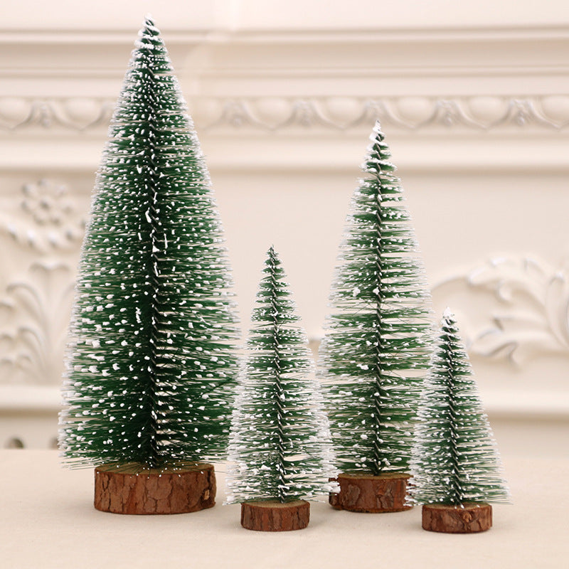 Mini Christmas Tree Cedar Desktop Window Display