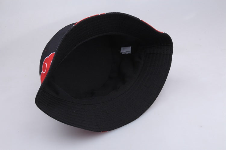Outdoor Sun Shade Cartoon Print Cloud Fisherman Hat