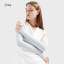 Arm Sleeves UPF50+ Sun Protective Arm Sleeves Fingerless Long Gloves