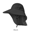 Summer sunshade fisherman hat outdoor mountaineering fishing sunscreen hat neck guard big brim men's hat