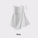 Women Sunscreen Mask with Adjustable Ear Loop Ice Silk Bandana Scarf Face Neck UV Protection for Summer