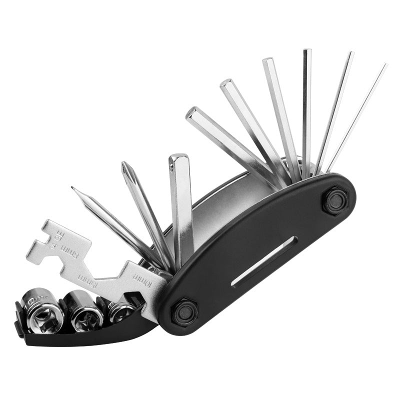 Bike Repair Tool Kit, Multi-Function Bicycle Bike Cycling Mechanic Repair Tool Kit Set, Mini Portable All-in-1 Bicycle Repair Tool Set Kit