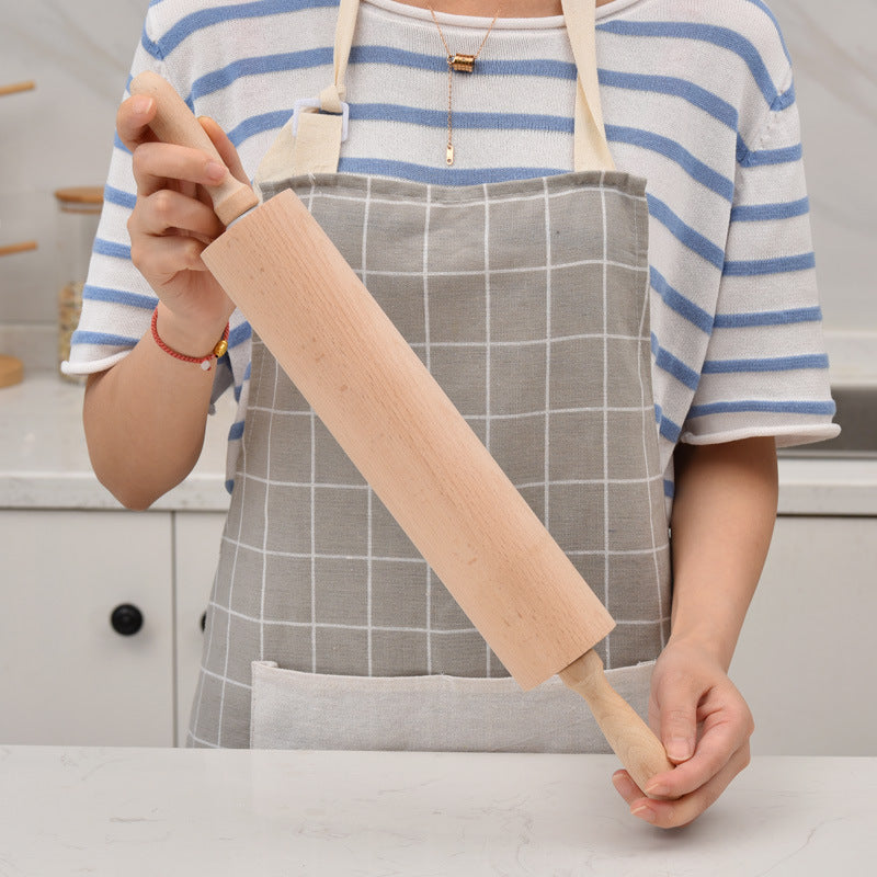 Classic Wood Rolling Pin, 18.11-Inch Diameter 2.36 Inch, Natural